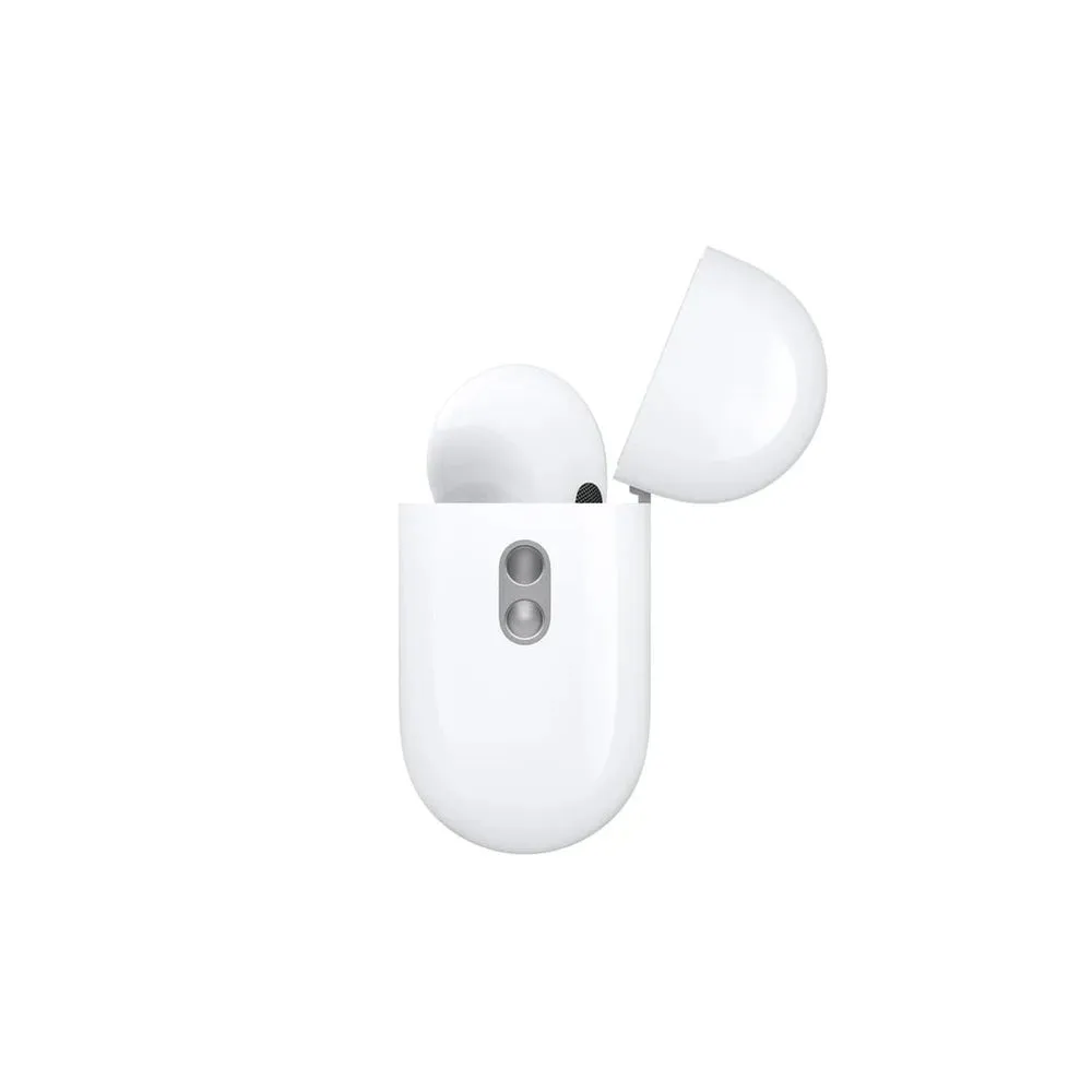 White Airpods Pro Premium, 2nd Generation, Type C