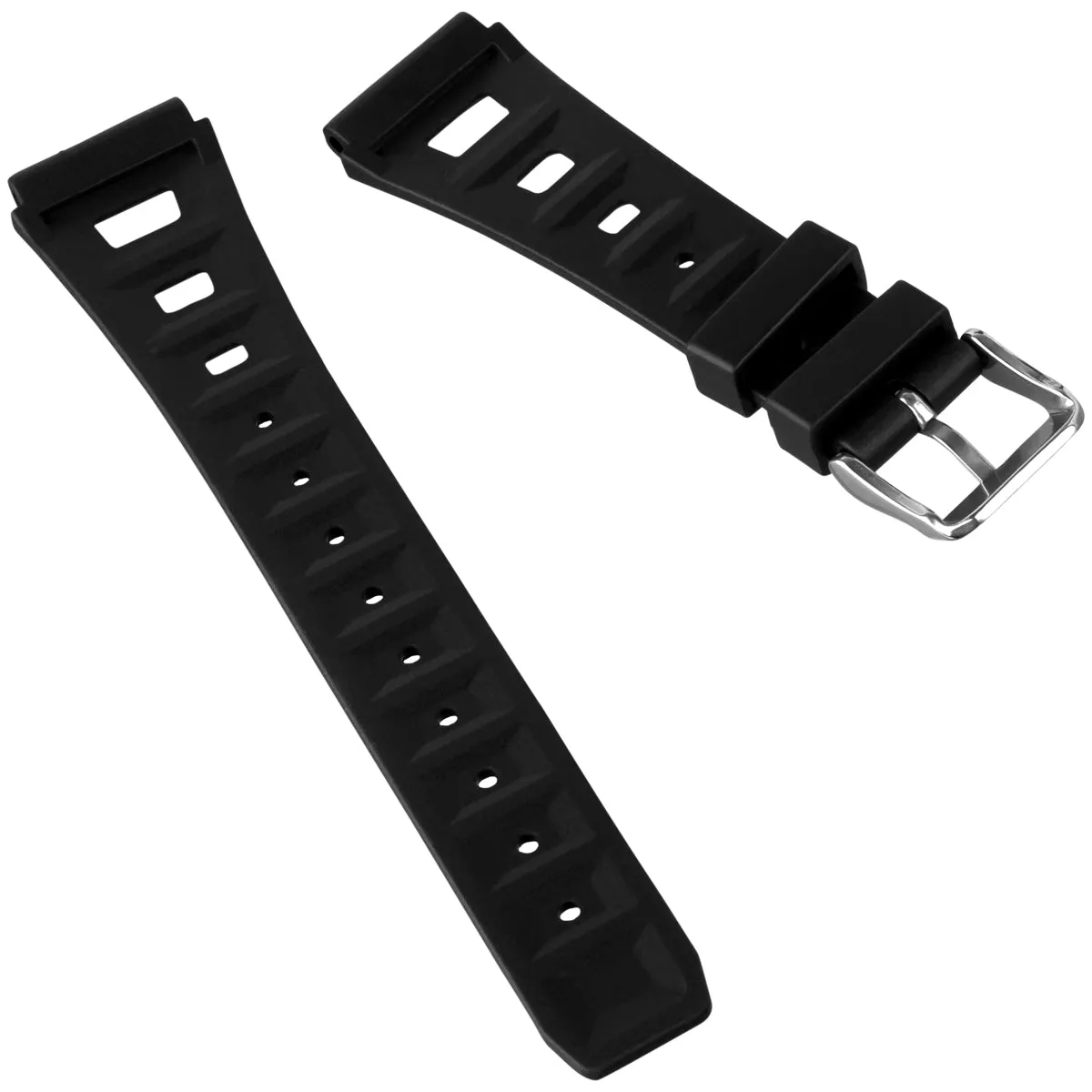 ZULUDIVER 295 Vintage Rubber Watch Strap